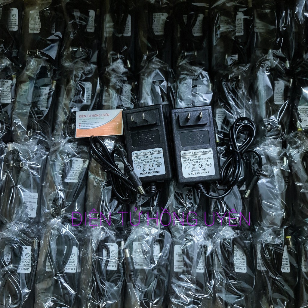 Sl. Sạc pin máy khoan 6s 24v - 25.2v Dòng sạc 2A . Hàng chuẩn sạc nhanh đầy pin