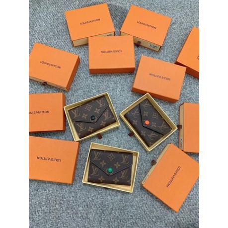 Ví cúc nhiều màu kèm hộp siêu sang, bản dài và ngắn hàng cao cấp