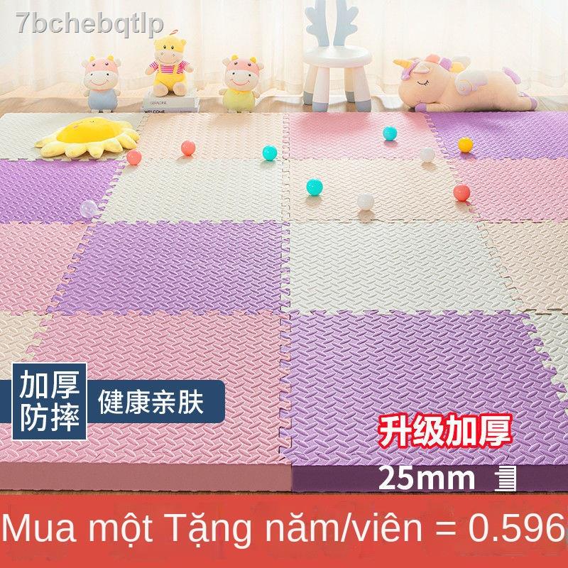 Thảm trải sàn cho bé, tập bò, không chứa formaldehyde xốp ghép hình dày khâu