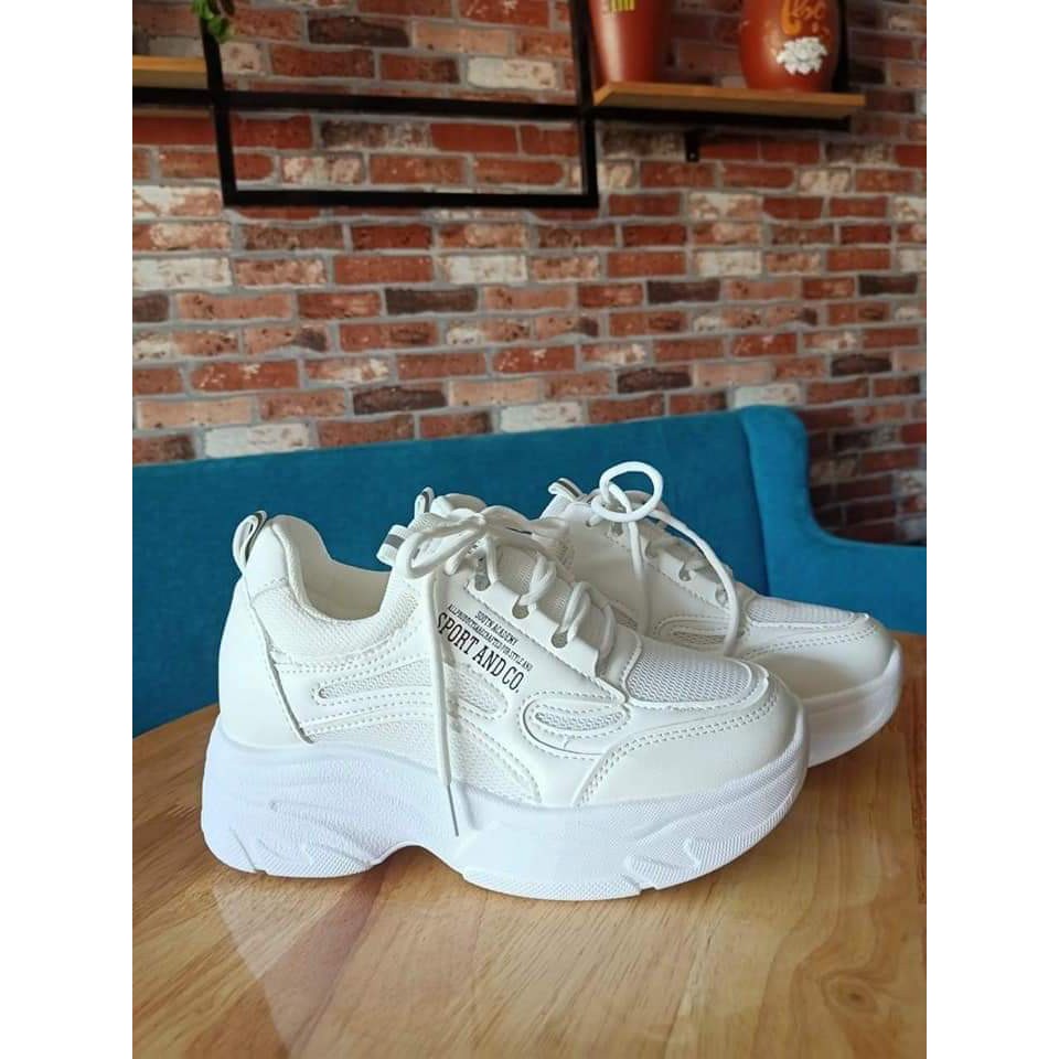 (HÀNG MỚI VỀ) Giày thể thao nâng siêu xinh cho bạn gái