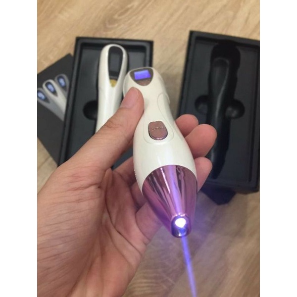 (Bh 12 tháng) Máy Đốt Nốt Ruồi, Mụn Thịt, Mụn Ruồi, Tàn Nhang Mole 9 Cấp Độ Có Đèn