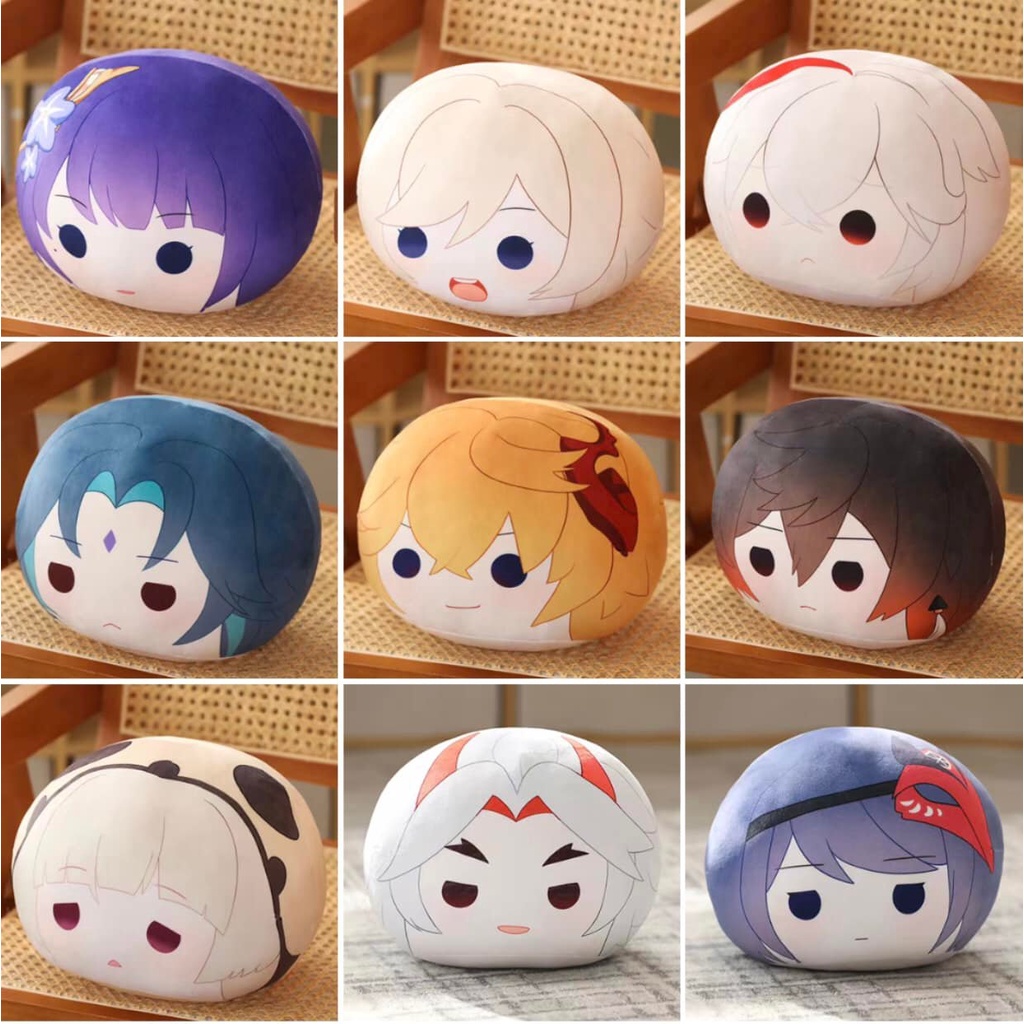 (Order) Gấu bông plushie mochi Genshin Impact mềm mại cute game anime