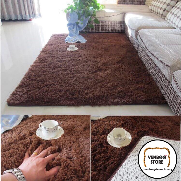 ✨ [NHIỀU MÀU] Thảm Lông Chụp Ảnh | Thảm LÔNG THỎ decor Studio | Thảm lót sàn decor phòng ngủ | 100160H