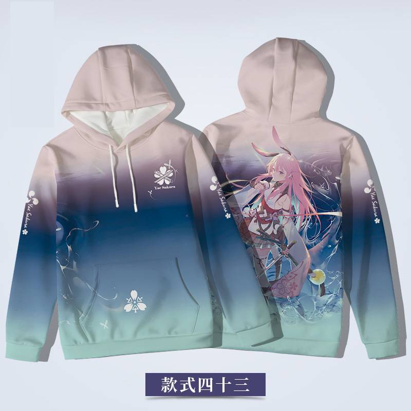 Mới Áo Khoác Hoodie Tay Dài In Hình Honkai Impact 3