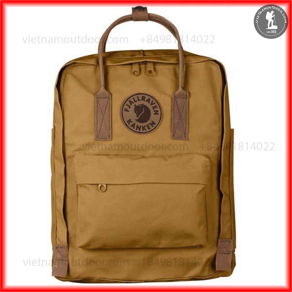 Balo Fjallraven Kanken No. 2 Dây Da - Balo laptop cao cấp⚡️ [ HÀNG XUẤT DƯ ]