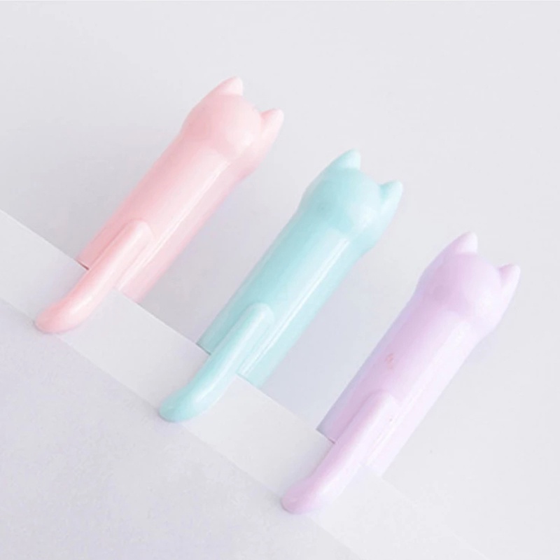 Bút Mực Gel Hình Mèo Hoạt Hình Dễ Thương Có Thể Thay Thế Tiện Dụng
