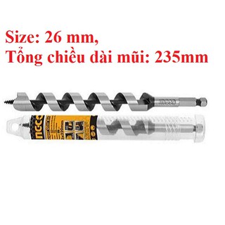 MŨI KHOAN GỖ XOẮN ỐC INGCO DBW3222601