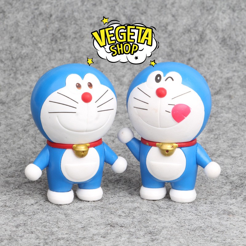 Mô hình Doraemon (Doremon) - Figure Doremon xoay được đầu và tay 360 độ - 7cm x 3cm - Bán lẻ đồng giá 35k