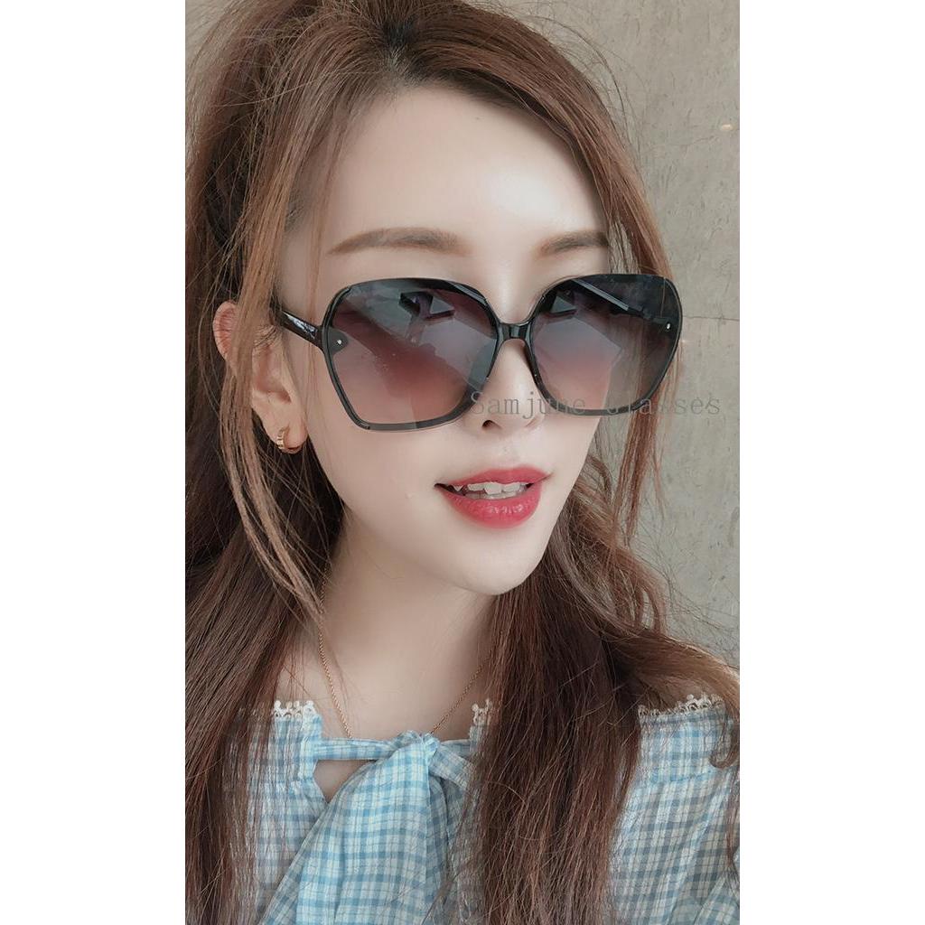 Kính Mát Thời Trang Gọng Đa Giác Phong Cách Âu Mỹ Cho Nữ Samjune
