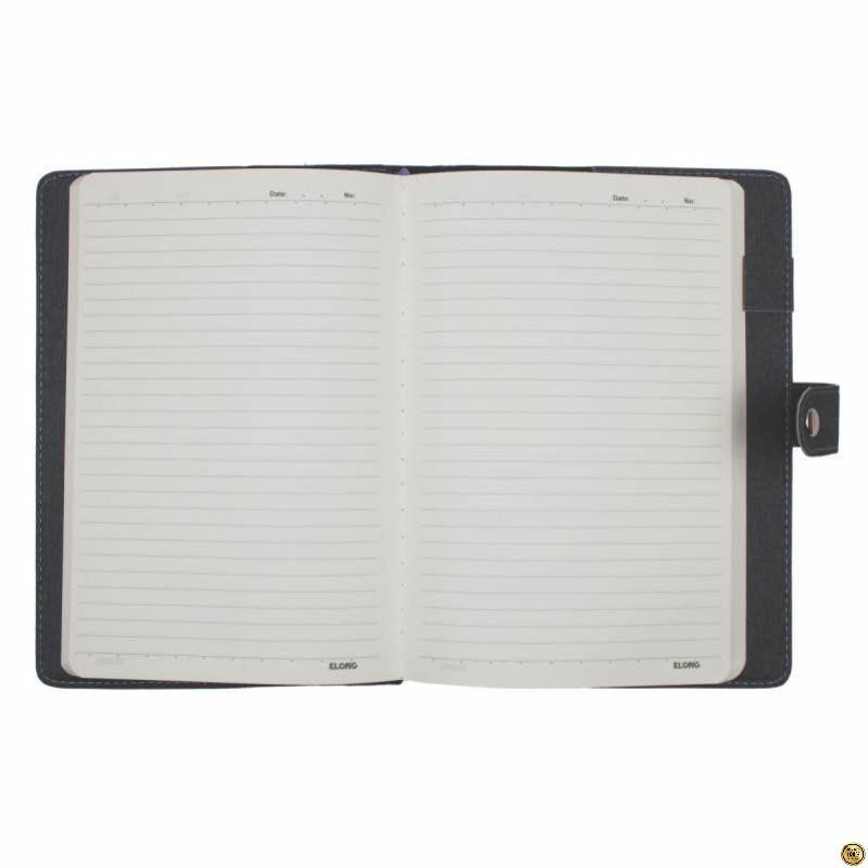 Sổ Bureau gáy cong B5 - 200 trang; MS: 650T [Sổ da cao cấp]