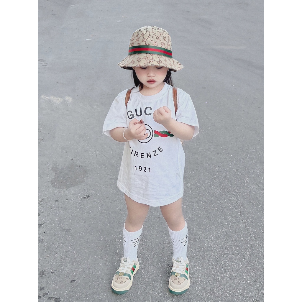Áo thun fffcuc chi Firenze 1921 cho bé , áo phông trẻ em unisex , Kid_genZ