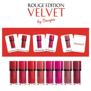 Son lì Bourjois Rouge Edition Velvet (Màu 20-37)