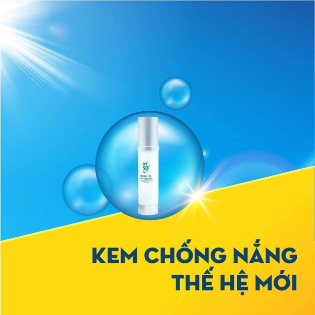 KEM CHỐNG NẮNG THẾ HỆ MỚI ABSOLUTE SUN CREAM