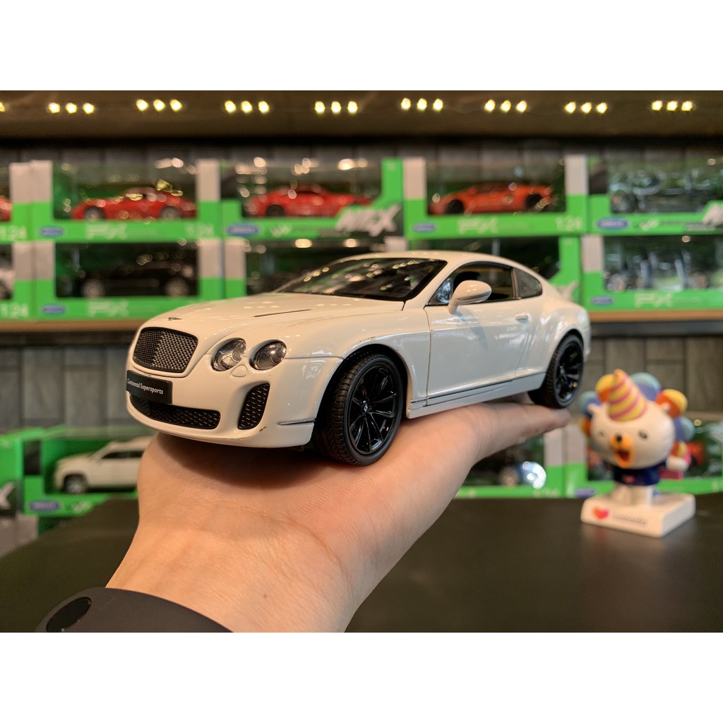 Mô hình xe Bentley Continental Supersport tỉ lệ 1:24 Welly