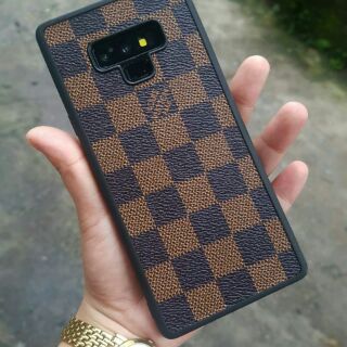Ốp lưng Note 9 giả da hiệu LV sang trọng