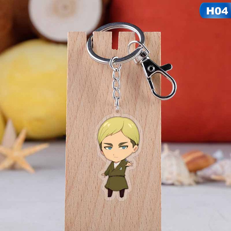 Móc khóa nhựa acrylic hình nhân vật Levi Ackerman 4.8 trong Attack On Titan