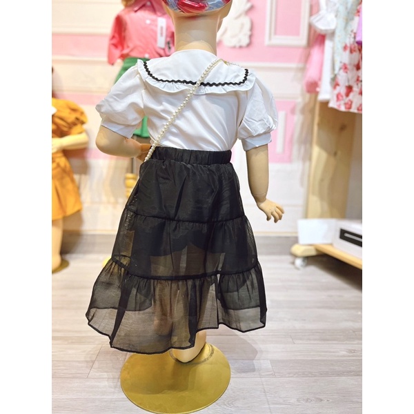 ⚡𝐇𝐎𝐓 𝟐𝟎𝟐𝟐⚡⚡𝑭𝑹𝑬𝑬 𝑺𝑯𝑰𝑷⚡Đồ bé gái, Set bé gái sơmi hoa mix chân váy sành điệu, thời trang bé gái VyVy Kids Fashion