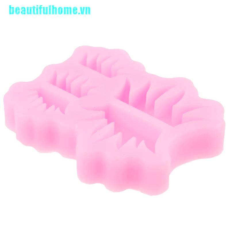 Khuôn Làm Bánh Chất Liệu Silicone Hình Cỏ Sáng Tạo