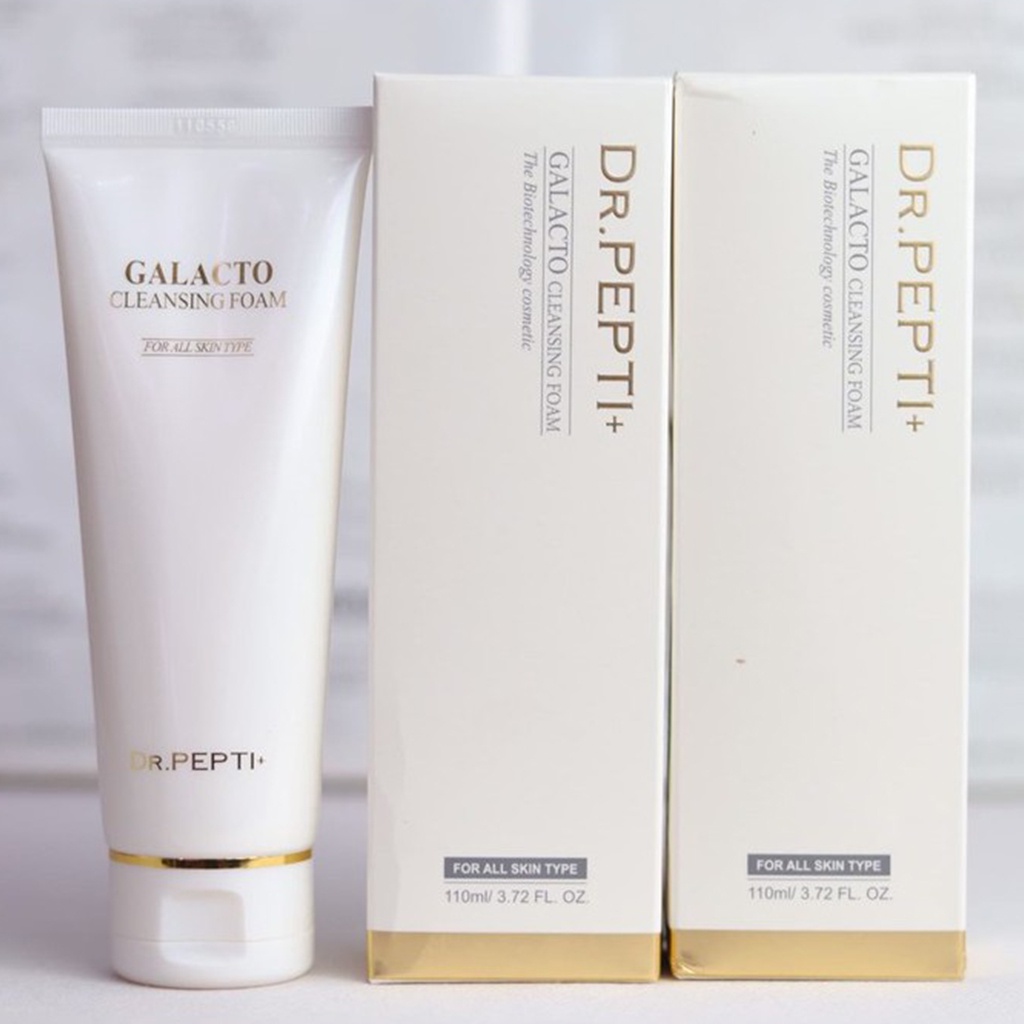 Sữa Rửa Mặt Dr.Pepti+ Galacto Cleansing Foam 110ml
