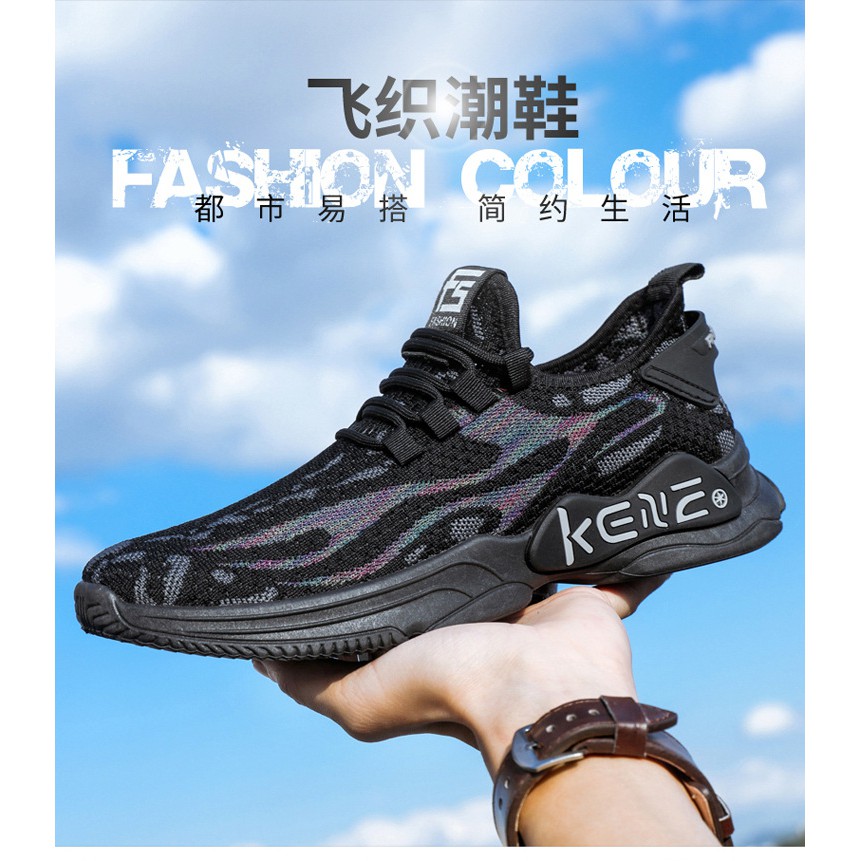 Giày Thể Thao Thiết Kế Mới Thoáng Khí Kiểu Dáng Đơn Giản Thời Trang Theo Phong Cách Hàn Quốc Cho Nam | BigBuy360 - bigbuy360.vn