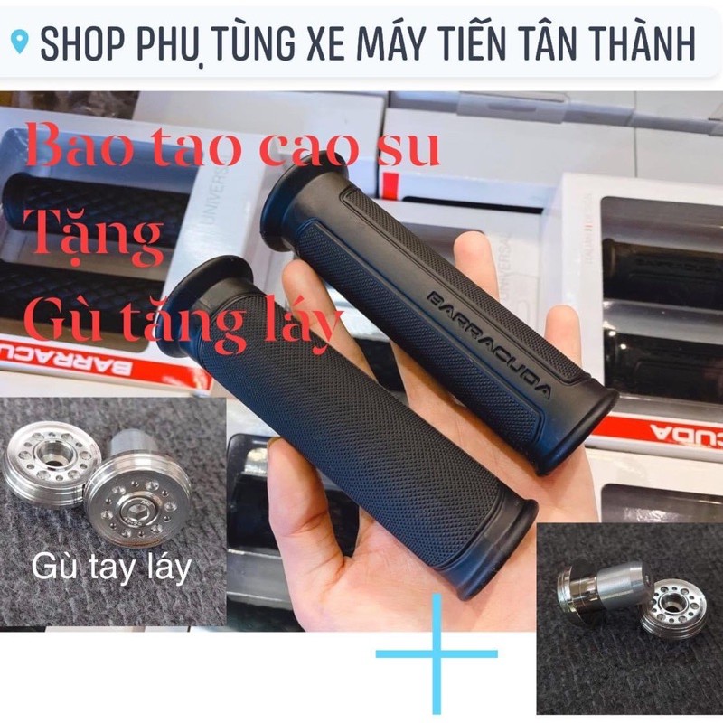 Bao tay cao su mềm baracuda tặng gù inox304._Dochoixemaynhapkhau