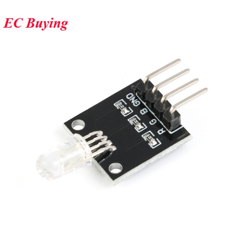 Bảng Mạch Cảm Biến Đèn LED RGB ESP8266 ESP01 ESP-01 WS2812 5050 SMD 3 Màu Dành Cho Arduino KY-016-009