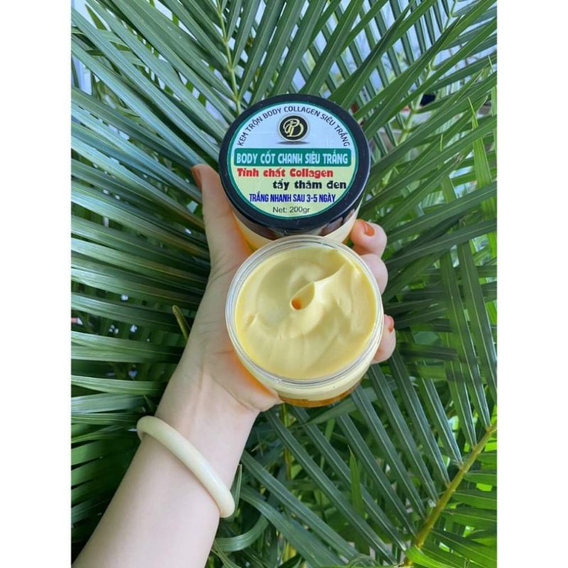 Body cốt ủ Mix serum Kích Trắng siêu trắng 250gram