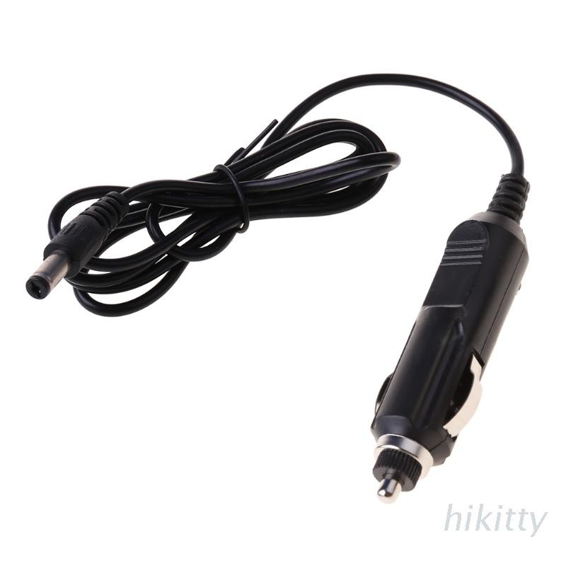 HIK 12V 24V Car Cigarette Lighter Socket Plug Adapter Cable DC Plug 2.1mm Supplies