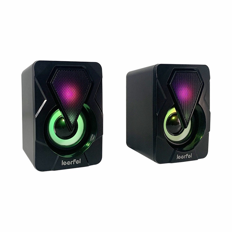 Loa máy tính Led RGB nhiều màu, loa vi tính mini âm thanh cực chất  - K1277