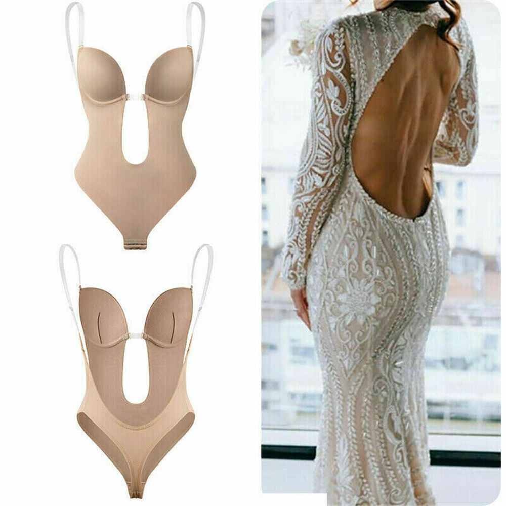 Áo Lót Định Hình Nâng Ngực Vô Hình Toàn Thân Chữ U Hở Lưng Nhiều Màu Sắc Cho Nữ