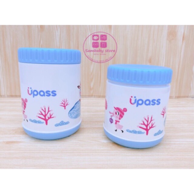 Hộp Giữ Ấm Thức Ăn Kèm Thìa Và Dĩa UPASS