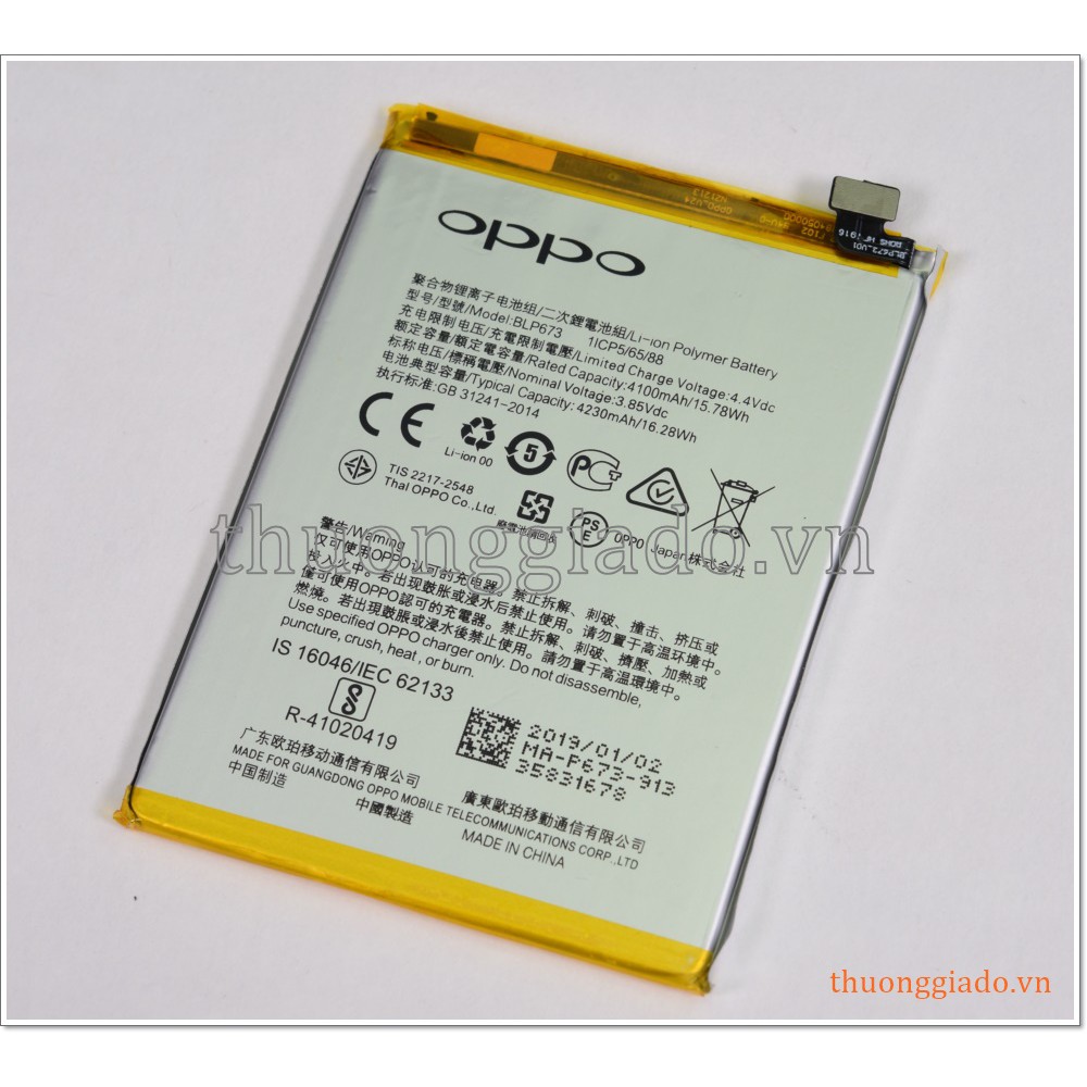 Pin Oppo A3S ( BLP673) chính hãng , bảo hành đổi trả