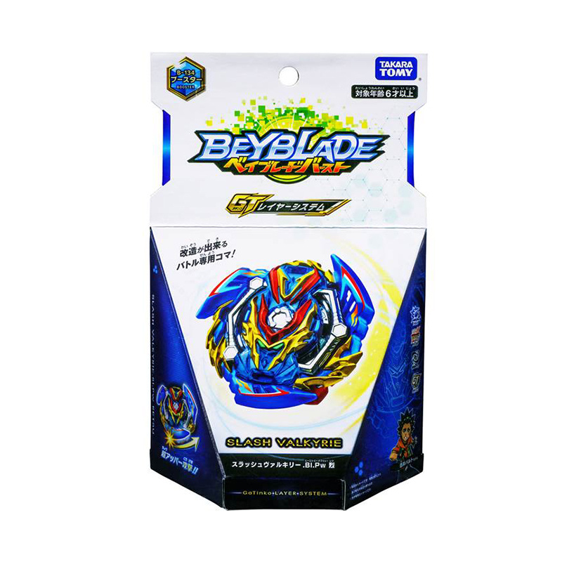 Đồ Chơi BEYBLADE 4 Con Quay B-134 Booster Slash Valkyrie.Bl.Pw 123804