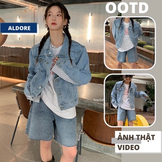 Quần jean lửng ống rộng jean ngố bò phong cách Ullzzang mùa hè 2022 OOTD MST4