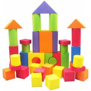 1kg xốp hình khối mầm non, hàng Việt Nam chất lượng