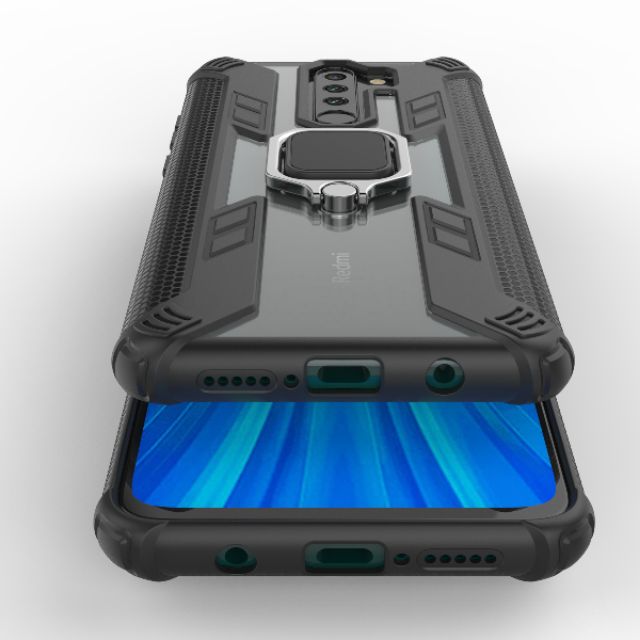 Ốp lưng Xiaomi Redmi Note 12 Pro 5G Iron Man Iring chống sốc nhẫn giá đỡ xem phim cao cấp