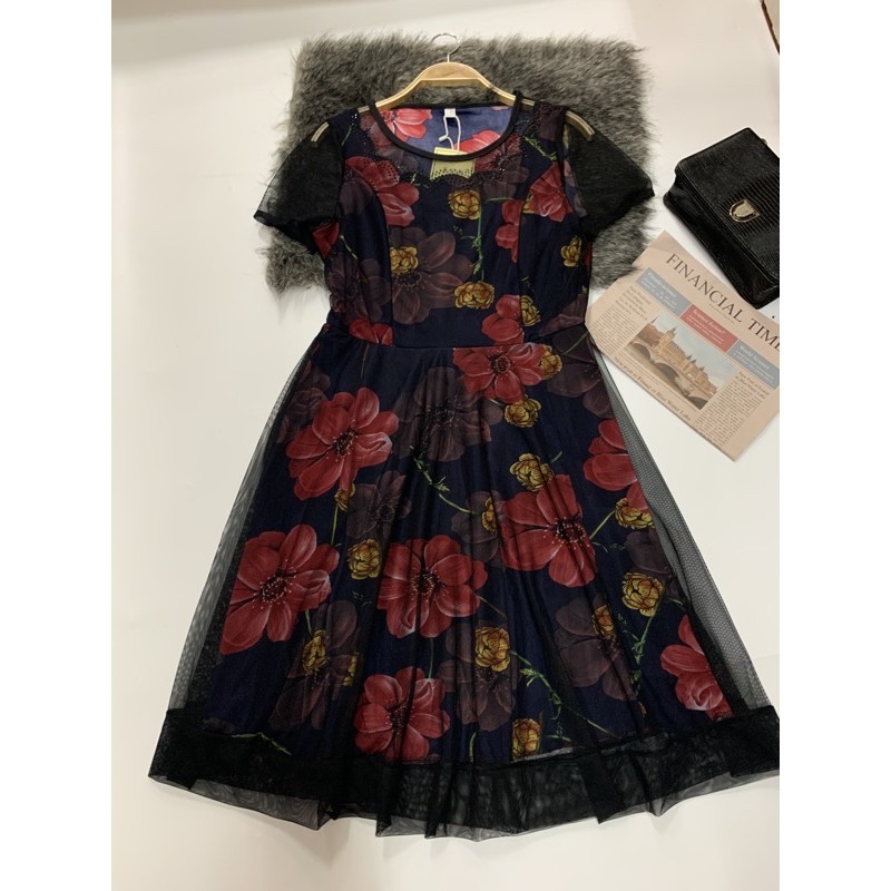 Đầm trung niên⚡GIÁ SỈ⚡ Váy trung niên cho mẹ hàng Quảng Châu cao cấp chất vải đẹp nhẹ, mịn mát, không bị xù