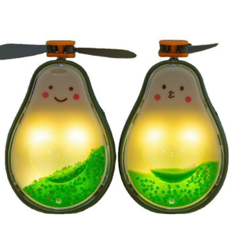 Quạt mini cầm tay quả bơ - trái bơ