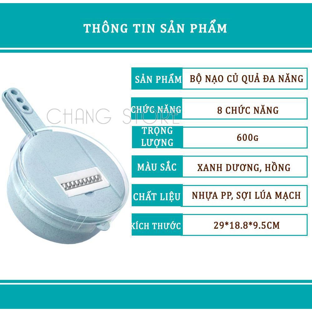 Bộ Dụng Cụ Nạo Củ Quả Lúa Mạch Đa Năng Siêu Tiện Lợi