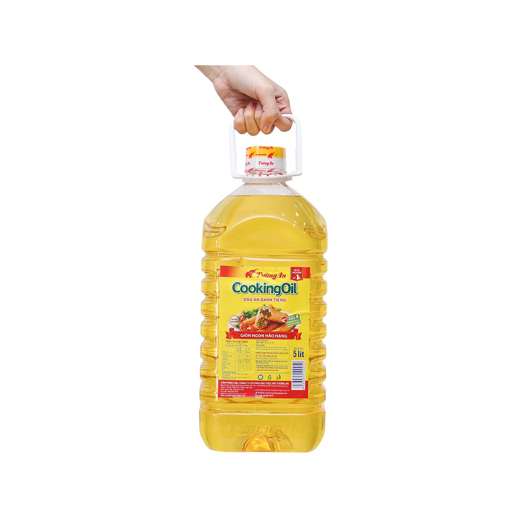 Dầu ăn Tường An Cooking Oil can 5Lít