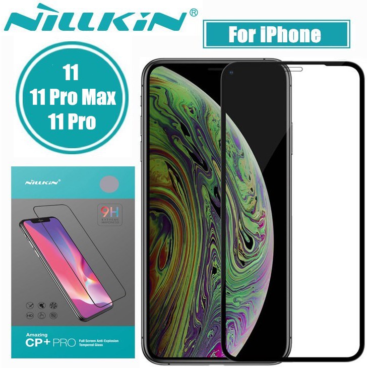 Kính cường lực full màn Nillkin Amazing CP+ Pro IPhone X/XS/XS MAX/11/11 PRO/11 PRO MAX