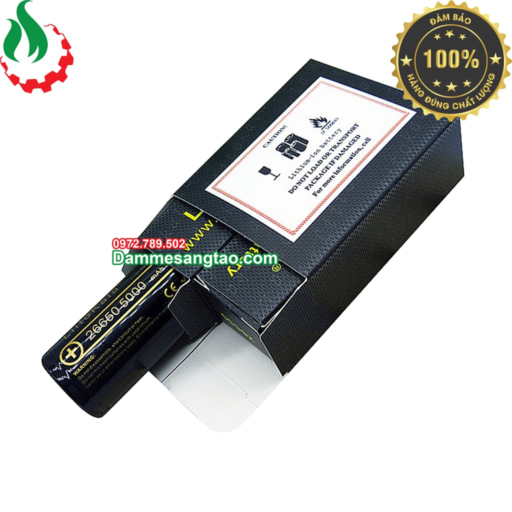 DMST Cell Pin 26650 Liitokala 5400mah - Xả 20A