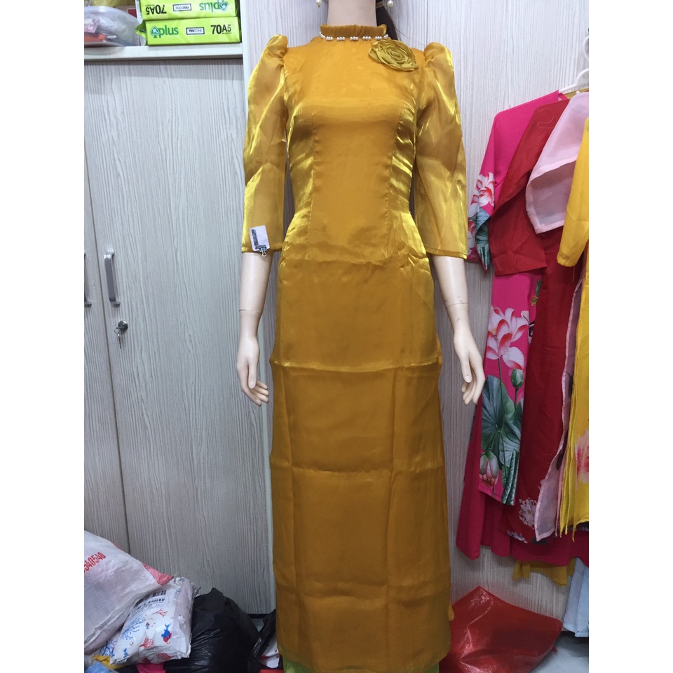 sale saleÁo dài 4 tà voan tơ kiếng cực đẹp size S, M giá rẻ