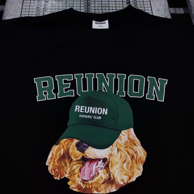 REU Áo Thun Tay Lỡ Nam Nữ REUNION BEST-FRIEND