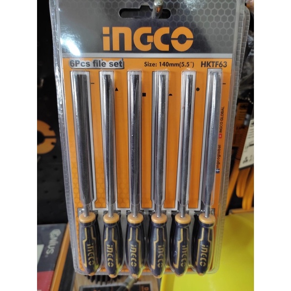 Bộ 6 dũa sắt mini INGCO HKTF63