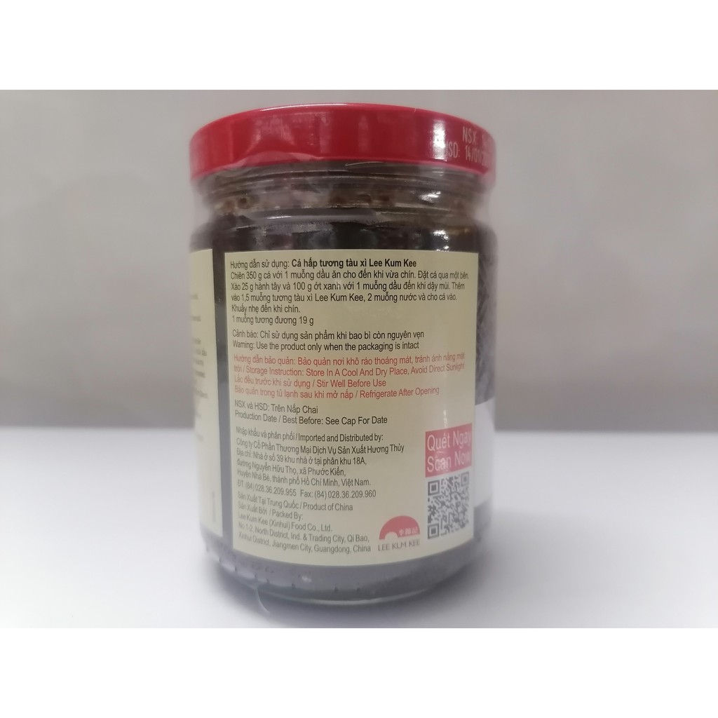 [226g] Tương Tàu Xì [China] LEE KUM KEE Black Bean Garlic Sauce (hty-hk)
