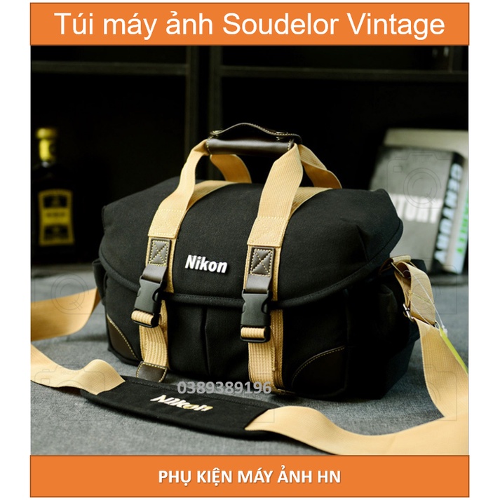 Túi máy ảnh Soudelor Vintage