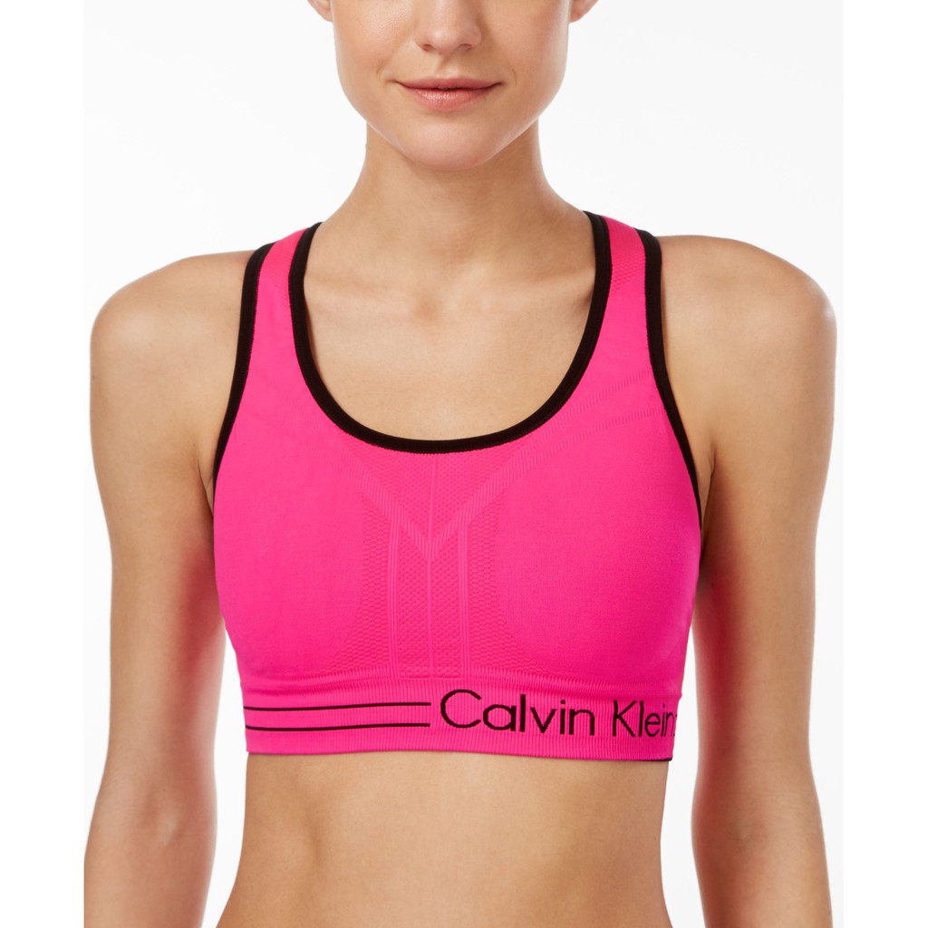 Áo bra tập gym yoga Calvin Klein không viền