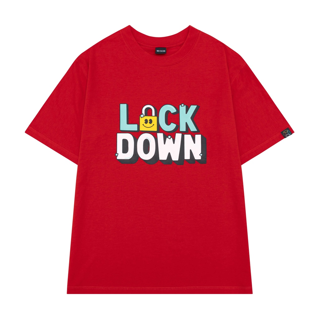 Áo thun nam nữ LOCKDOWN local,phom Unisex The Colours, cotton 2c cực thoáng mát,thoải mái,năng động