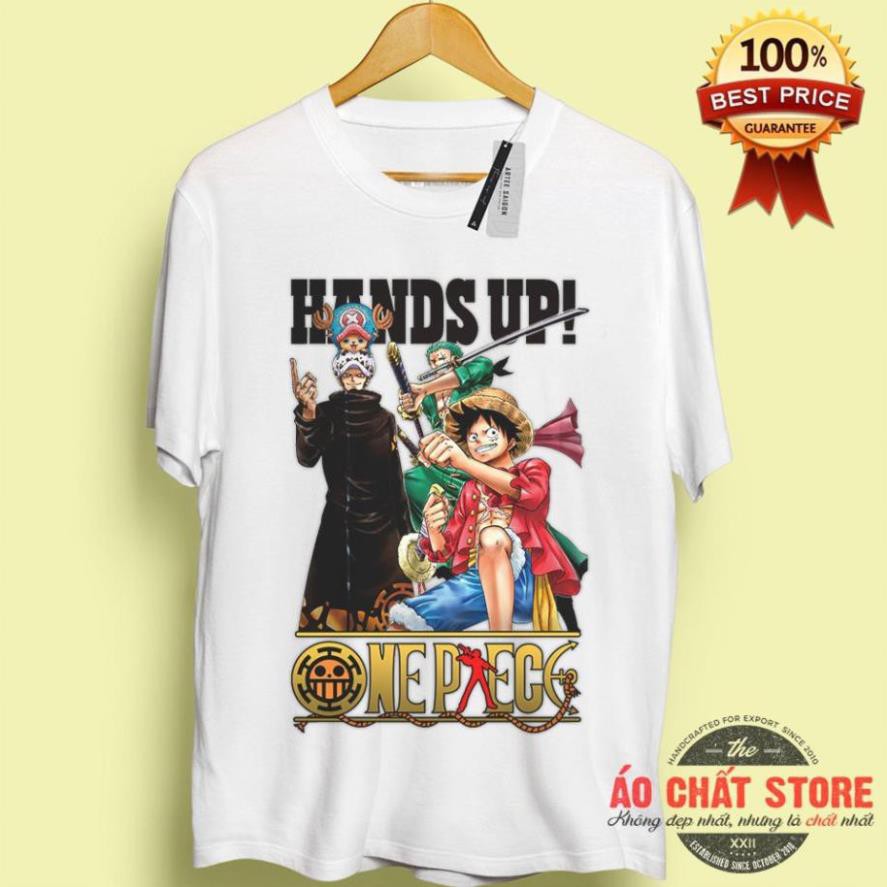 (HOT) Áo thun LAW ZORO LUFFY mũ rơm siêu đẹp | áo phông one piece hải tặc tshirt